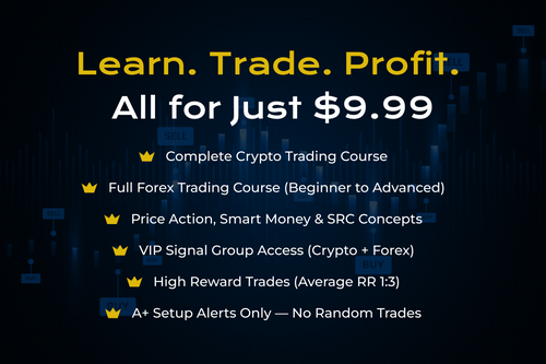 Forex & Crypto Trading Course + VIP Signal Group (Lifetime Access)